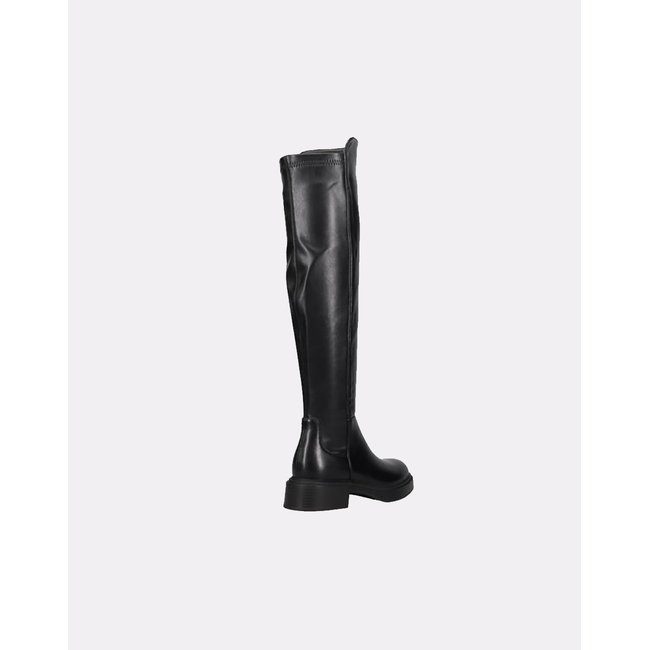 Product MIGATO ΜΠΟΤΑ ΜΑΤ OVER THE KNEE ΜΕ ΦΕΡΜ. BLACK base image