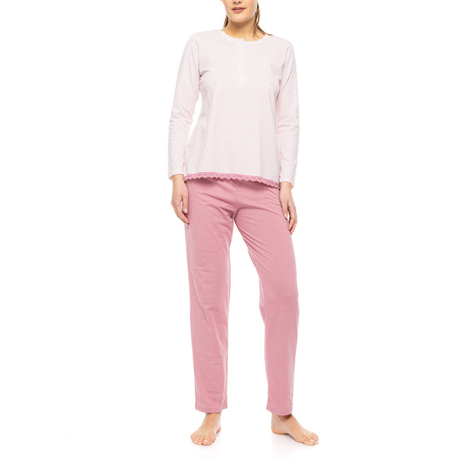 Product PINK LABEL PYJAMA PETIT ROSE FLOWER base image