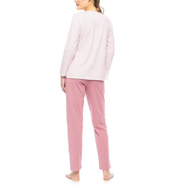 Product PINK LABEL PYJAMA PETIT ROSE FLOWER base image