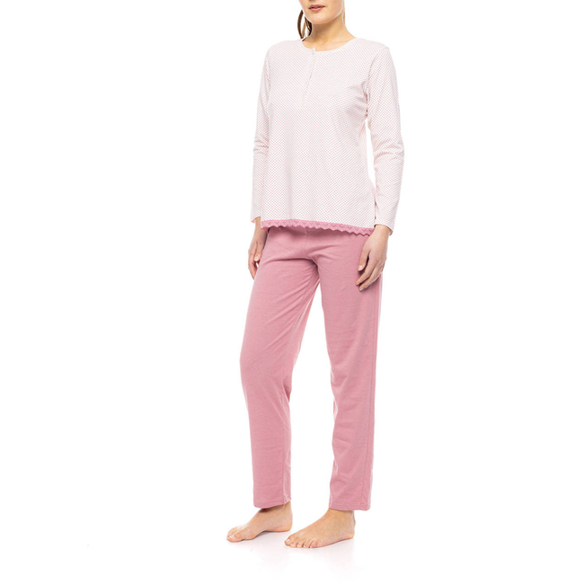 Product PINK LABEL PYJAMA PETIT ROSE FLOWER base image