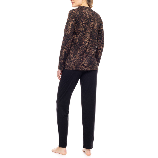 Product PINK LABEL PYJAMA LEOPARD base image