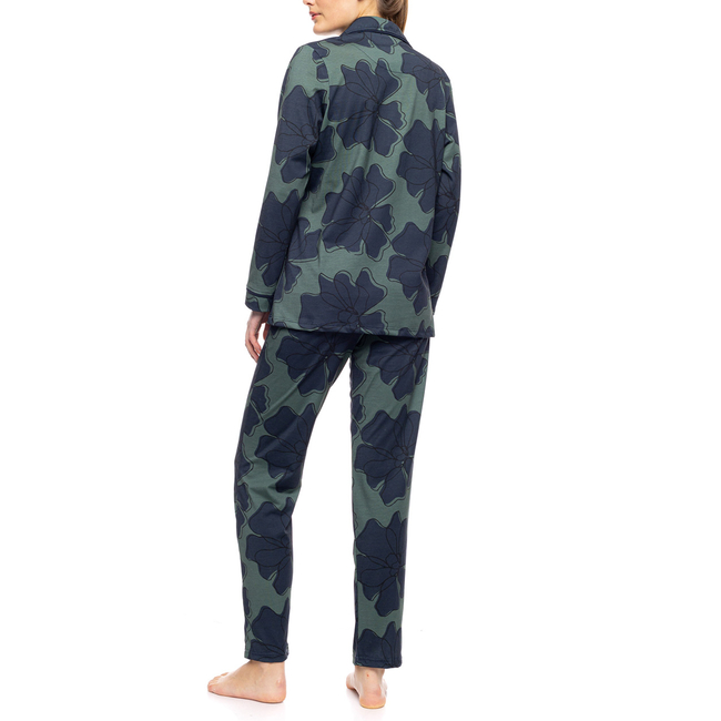 Product PINK LABEL PYJAMA BUTTONED FOREST BLOOM base image