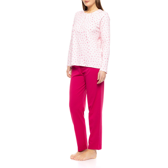 Product PINK LABEL PYJAMA BUBBLEGUM HEART base image