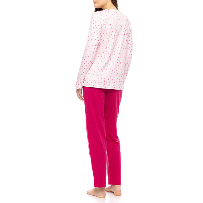 Product PINK LABEL PYJAMA BUBBLEGUM HEART base image