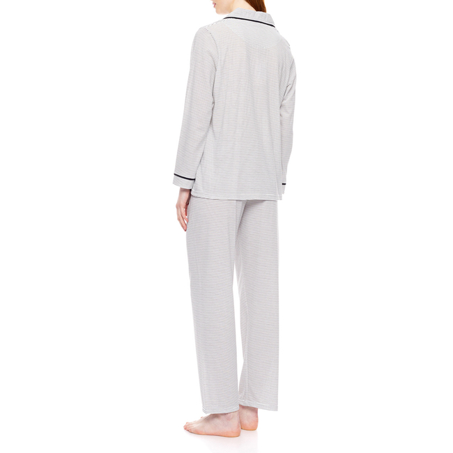 Product PINK LABEL PYJAMA CLOUD WHITE STRIPES base image