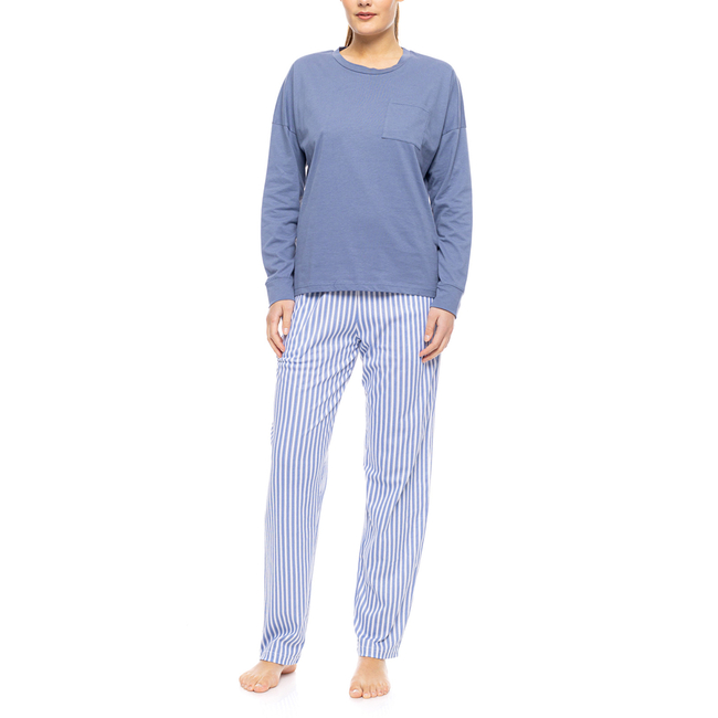 Product PINK LABEL PYJAMA CALMING STRIPES base image