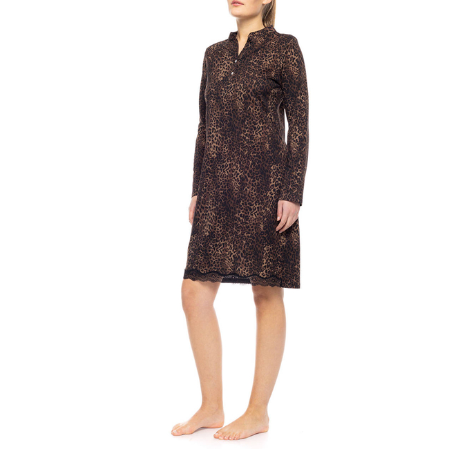 Product PINK LABEL NIGHTGOWN LEOPARD base image