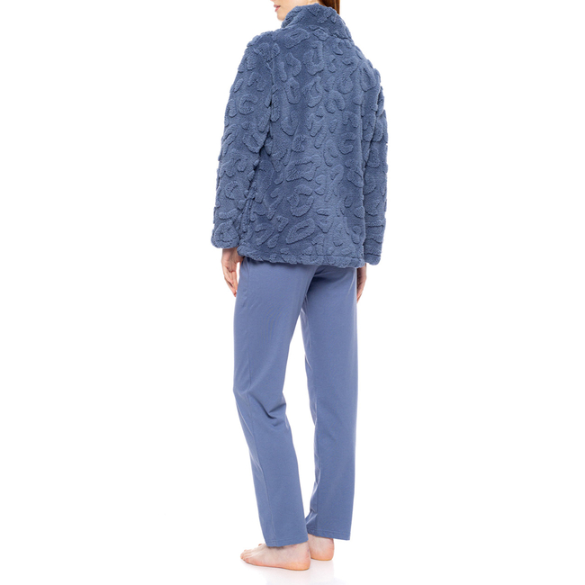 Product PINK LABEL ROBE ZIPPER FLEECE LEO base image