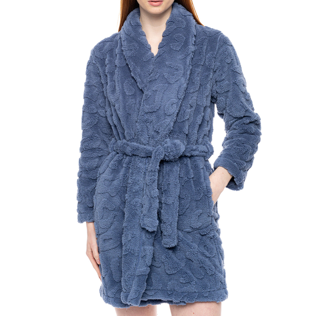 Product PINK LABEL ROBE FLEECE LEO base image