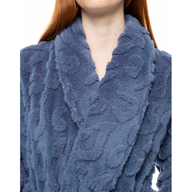 Product PINK LABEL ROBE FLEECE LEO base image