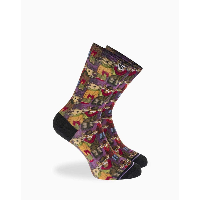 Product WALK 3SIXTY WOMEN'S PRINTED BAMBOO SOCKS base image