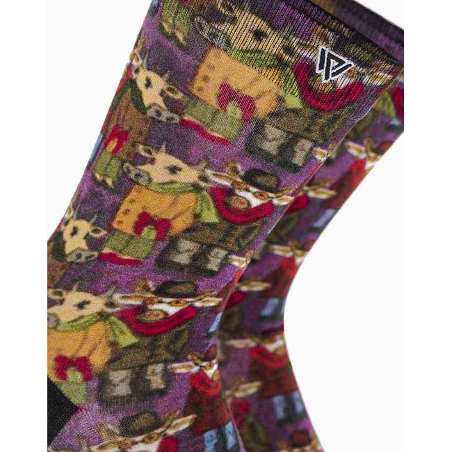 Product WALK 3SIXTY WOMEN'S PRINTED BAMBOO SOCKS base image