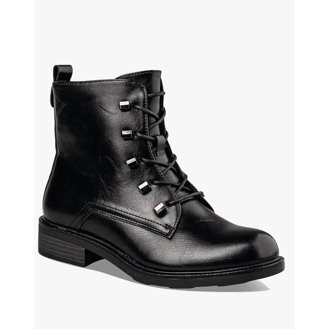 Product ENVIE WOMEN'S SYNTHETIC PU COMBAT BOOTS base image