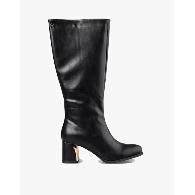 Product ENVIE ΓΥΝΑΙΚΕΙΑ PU ΣΥΝΘ. ΜΠΟΤΑ ΜΕ ΜΕΤΑΛΛΙΚΗ ΛΕΠΤΟΜΕΡΕΙΑ ΣΤΟ ΤΑΚΟΥΝΙ base image