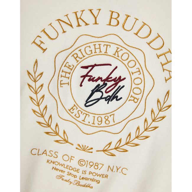 Product FUNKY BUDDHA Γυναικείο Φούτερ Με Λαιμόκοψη base image