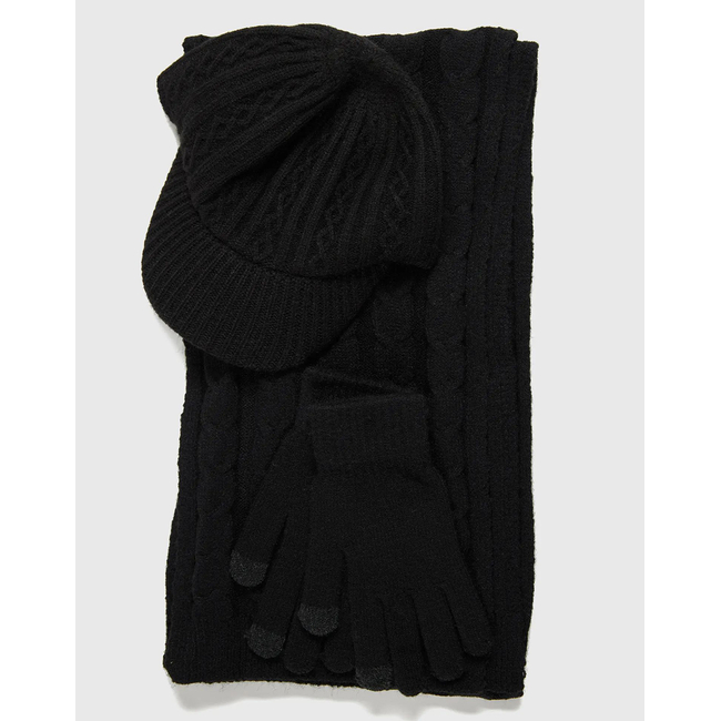 Product FUNKY BUDDHA Γυναικείο Σετ Κασκόλ Γαντια Καπέλο base image