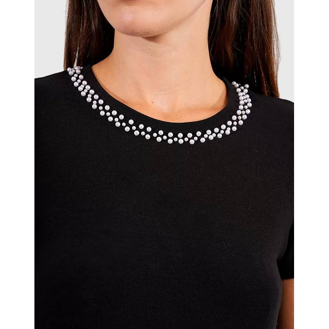 Product MOLLY BRACKEN LADIES KNITTED TEE base image