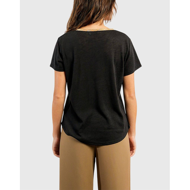 Product MOLLY BRACKEN LADIES KNITTED TEE base image