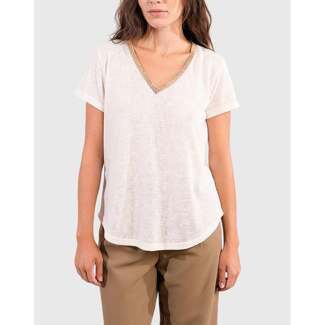 Product MOLLY BRACKEN LADIES KNITTED TEE base image
