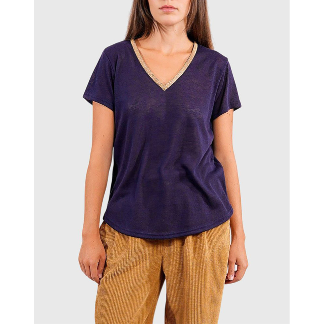 Product MOLLY BRACKEN LADIES KNITTED TEE base image