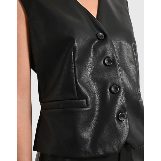 Product MOLLY BRACKEN LADIES WOVEN SLEEVELESS JACKET base image
