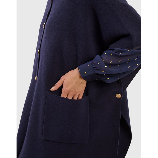 Product MOLLY BRACKEN LADIES KNITTED CAPE base image