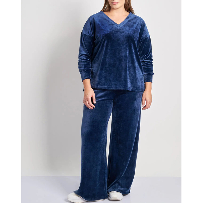 Product PARABITA Velvet Wide Leg Pants base image