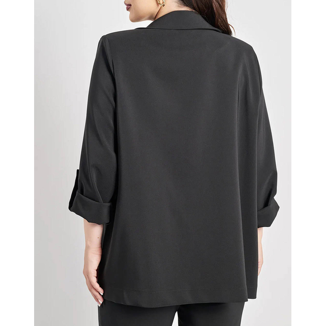 Product PARABITA Crepe jacket with rolled sleeves base image