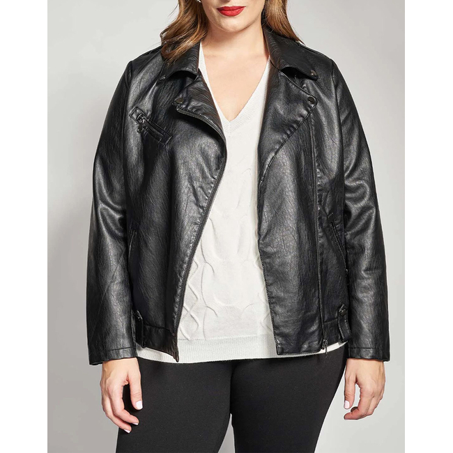 Product PARABITA Biker jacket δερματίνη base image