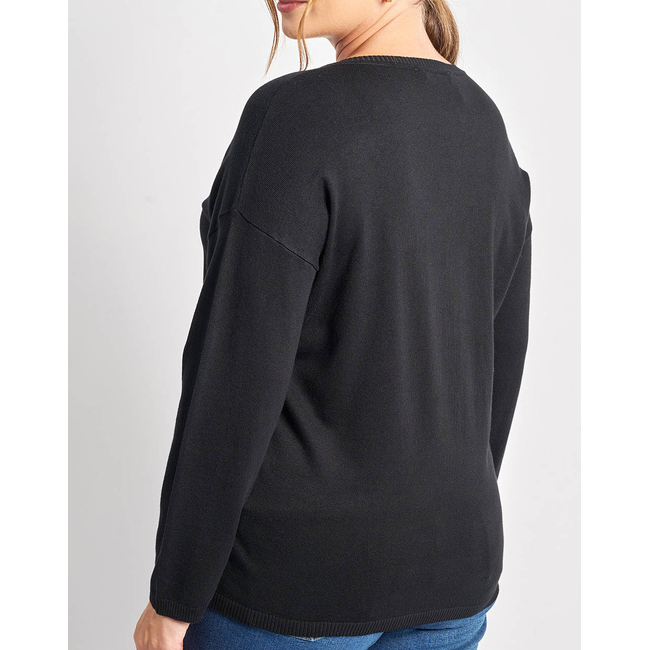Product PARABITA knitted shirt with V neckline base image