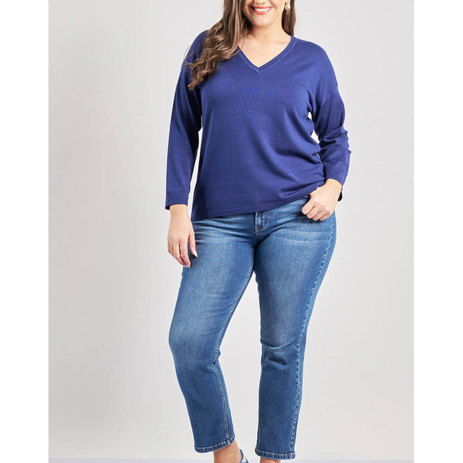 Product PARABITA knitted shirt with V neckline base image