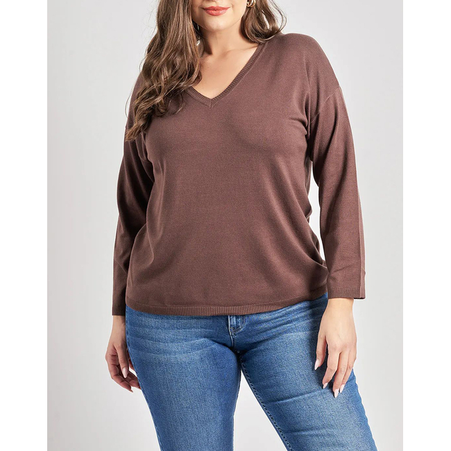 Product PARABITA knitted shirt with V neckline base image