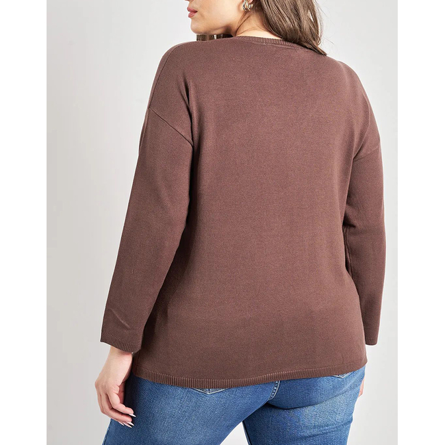 Product PARABITA knitted shirt with V neckline base image