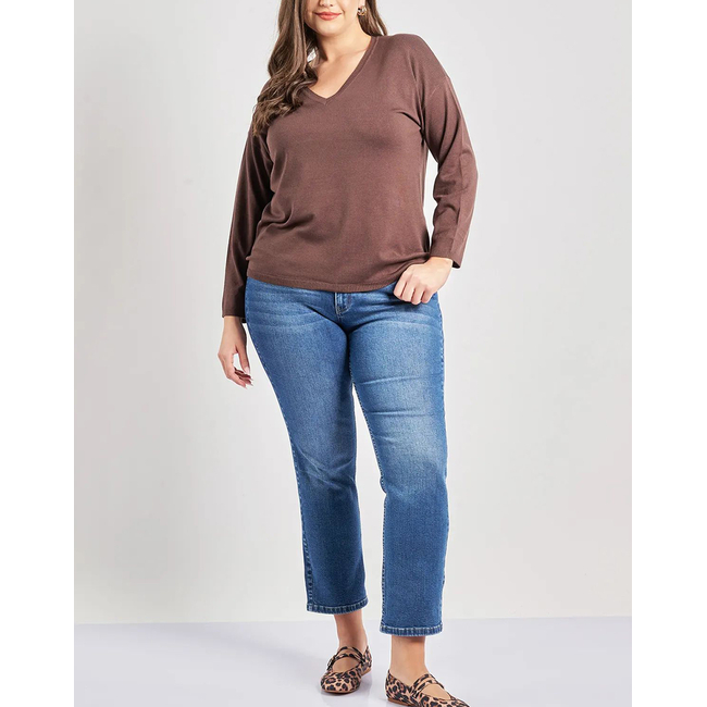 Product PARABITA knitted shirt with V neckline base image