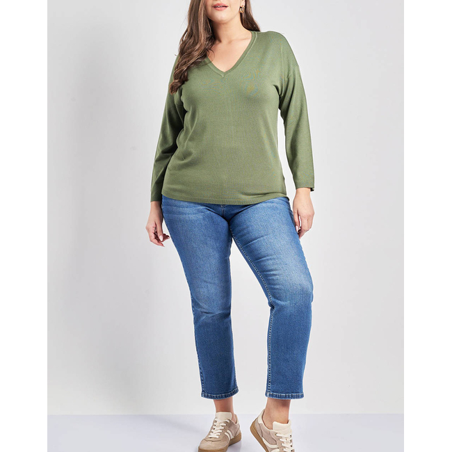 Product PARABITA knitted shirt with V neckline base image