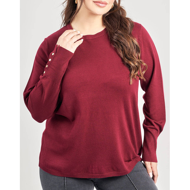 Product PARABITA knitted shirt with decorations on the sleeve base image