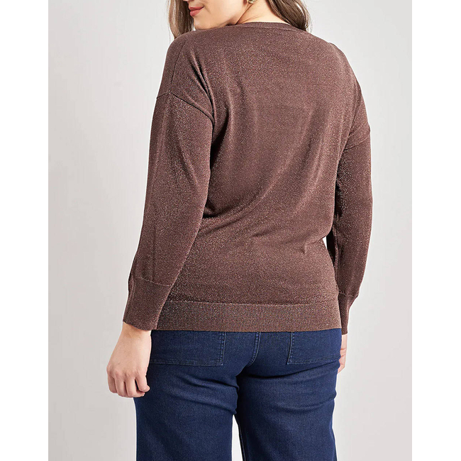 Product PARABITA Semi-sheer knitted blouse base image