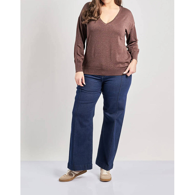 Product PARABITA Semi-sheer knitted blouse base image