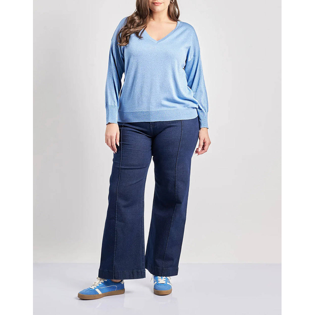 Product PARABITA Semi-sheer knitted blouse base image