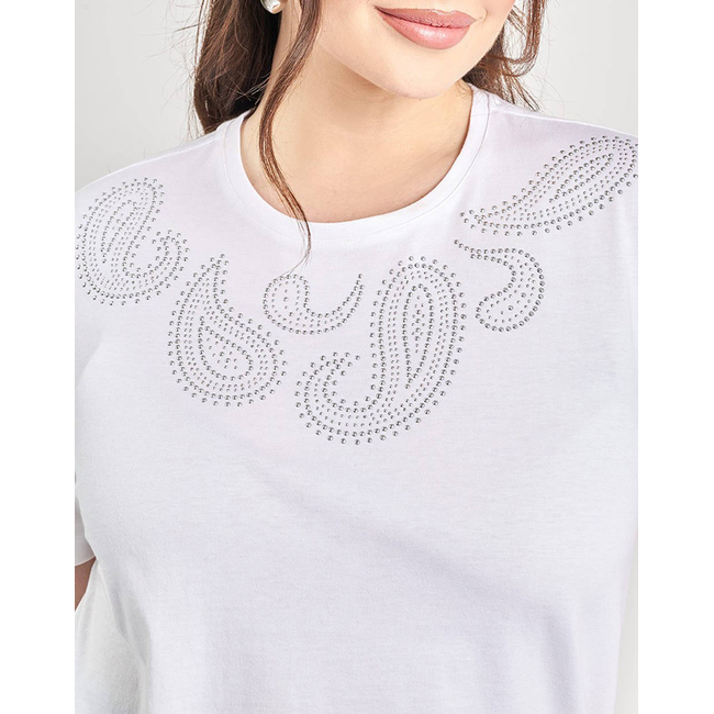 Product PARABITA T-shirt βαμβακερό με σχέδιο με τρουκς base image