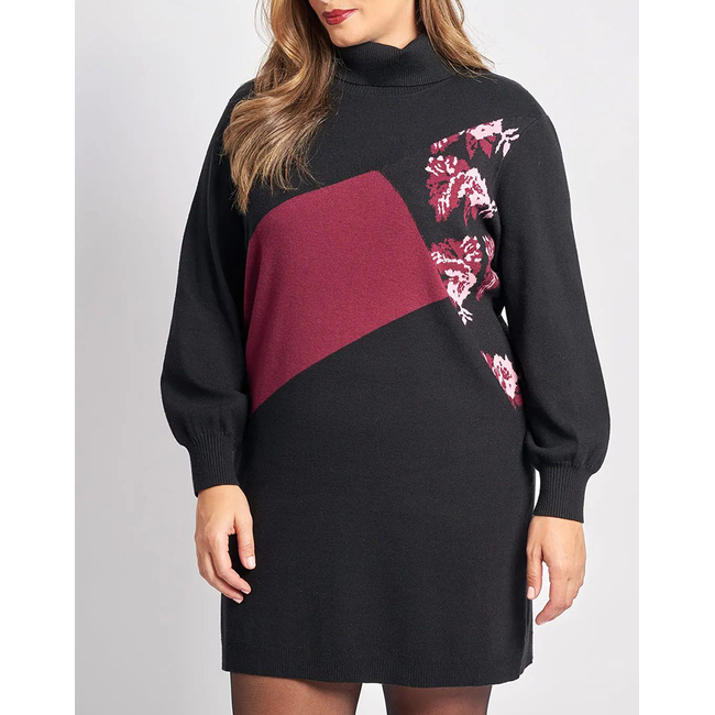 Product PARABITA Knitted midi rollneck dress base image