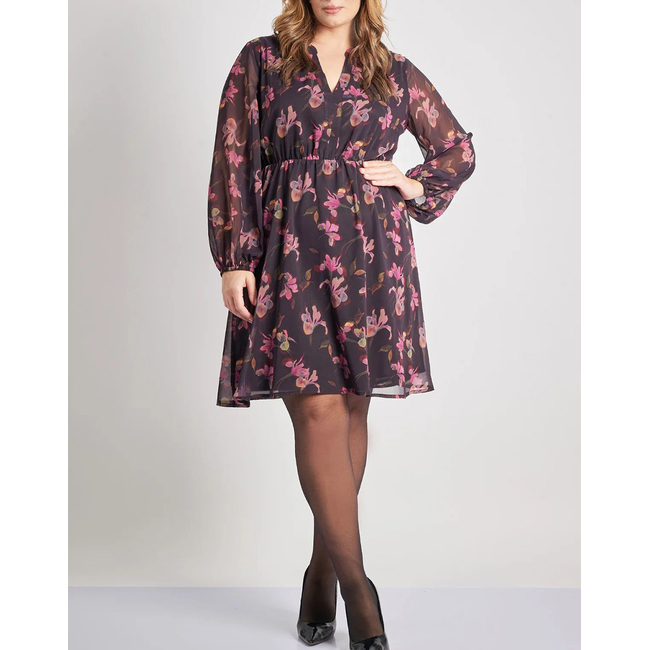 Product PARABITA Φόρεμα σιφόν εμπριμέ base image