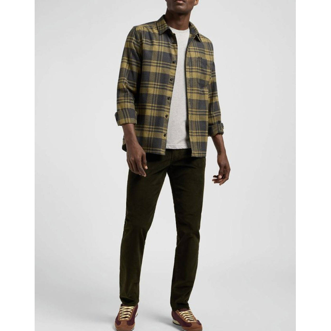 Product LEE LEESURE SHIRT MOSS base image