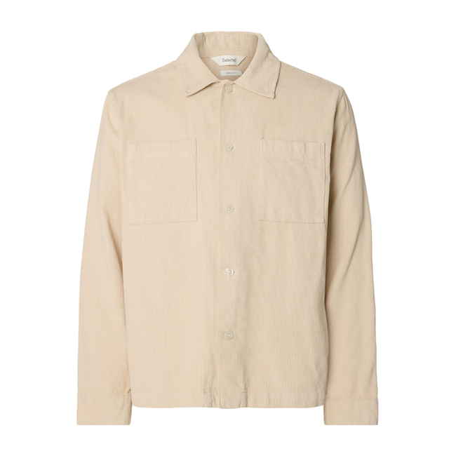 Product SELECTED SLHREGTATE CORD OVERSHIRT base image