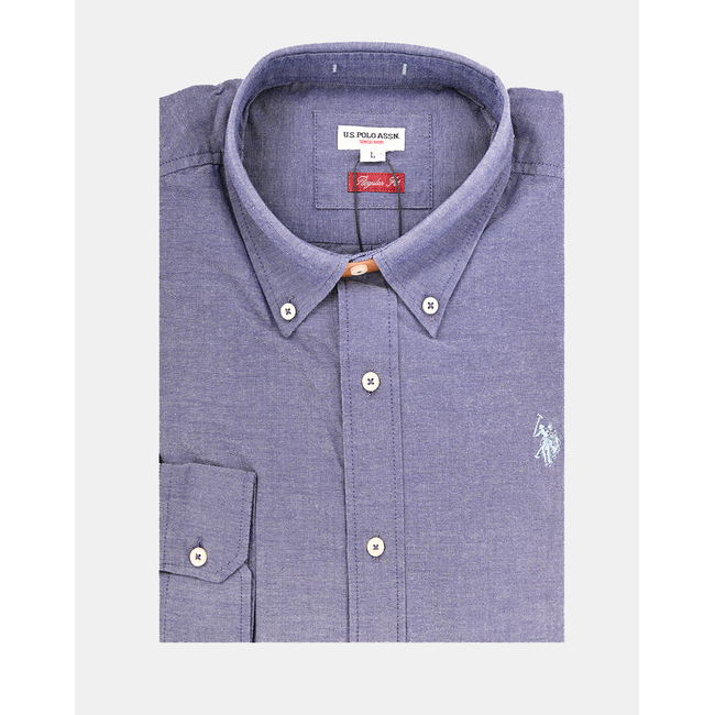 Product US POLO ASSN DIRK 000812 EH03 PACK OF 50 REGULAR FIT BUTTON DOWN ΠΟΥΚΑΜΙΣΟ ΑΝΔΡΙΚΟ base image