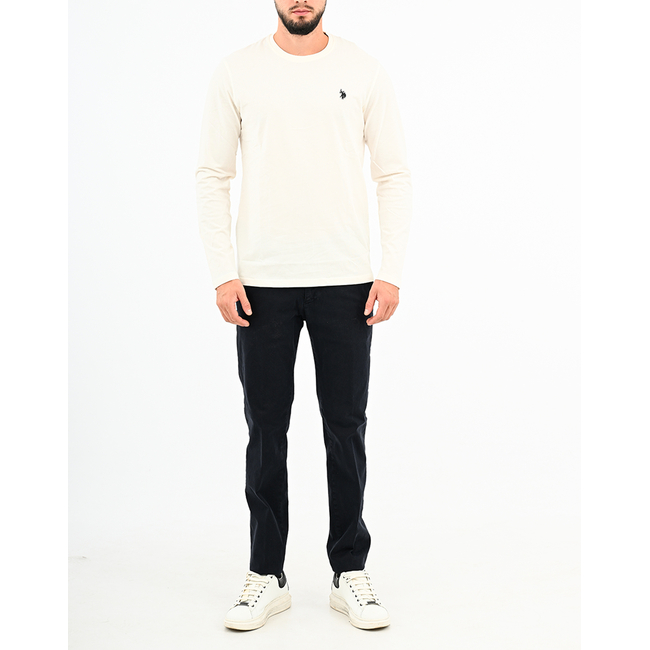 Product US POLO ASSN WILL 000398 EH03 BASIC T SHIRT LS ΜΠΛΟΥΖΑ ΑΝΔΡΙΚΟ base image
