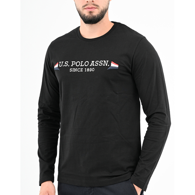Product US POLO ASSN JOEL 001016 E63B T SHIRT LS ΜΠΛΟΥΖΑ ΑΝΔΡΙΚΟ base image