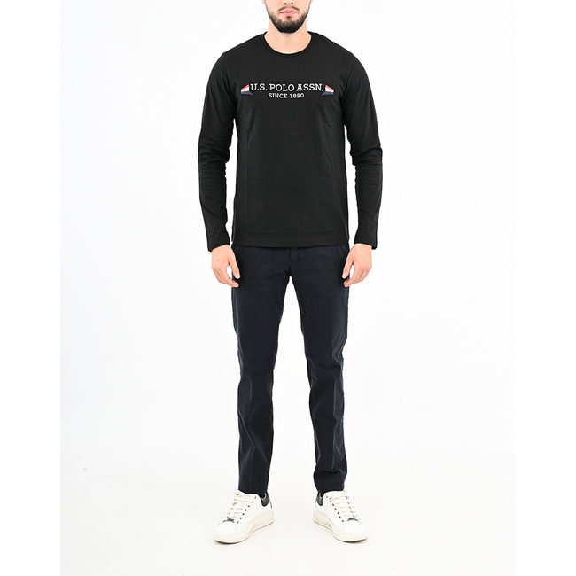 Product US POLO ASSN JOEL 001016 E63B T SHIRT LS ΜΠΛΟΥΖΑ ΑΝΔΡΙΚΟ base image