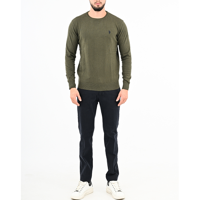 Product US POLO ASSN MAX 000390 EH33 BASIC FLEECE ROUND NECK ΦΟΥΤΕΡ ΑΝΔΡΙΚΟ base image