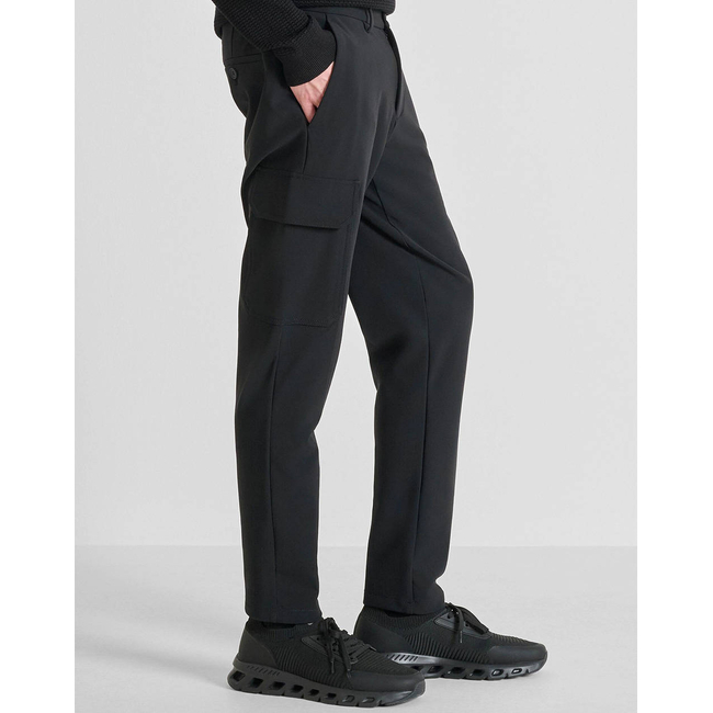 Product ANTONY MORATO MMTR00765FA600297 MIN OF 6 TROUSERS BJORN SKINNY FIT IN BI-STRETCH FABRIC TECHNO HANDFEEL WITH METAL BADGE MEN'S TROUSERS base image